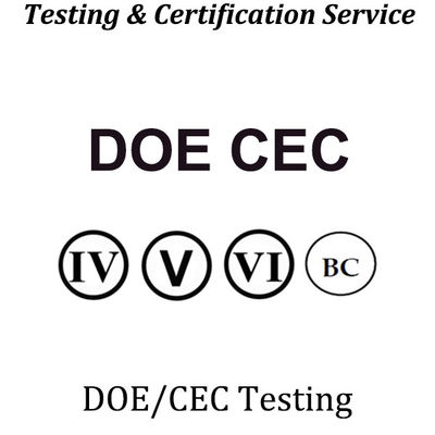 주문 미국 캘리포니아 에너지 효율 CEC 인증 제20부, 제24부 및 자발적인 인증 online manufacture
