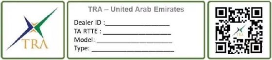 UAE 시장에 판매되는 모든 라디오 및 통신 장비에 대한 UAE TRA 인증