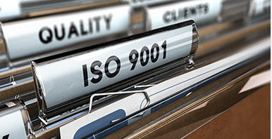 영향력 있는 표준에 대한 ISO9001 관리 시스템 인증